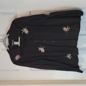 Sag Harbor Linen blend shirt/jacket